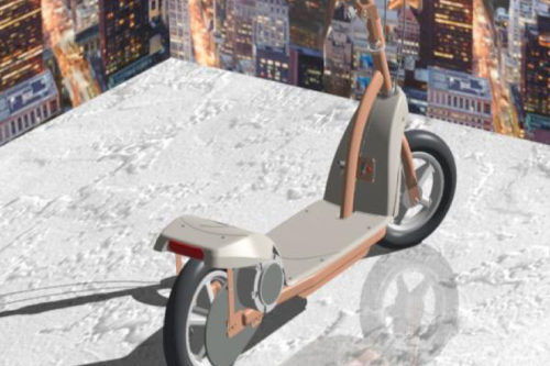 Electric commuter scooter for Currie